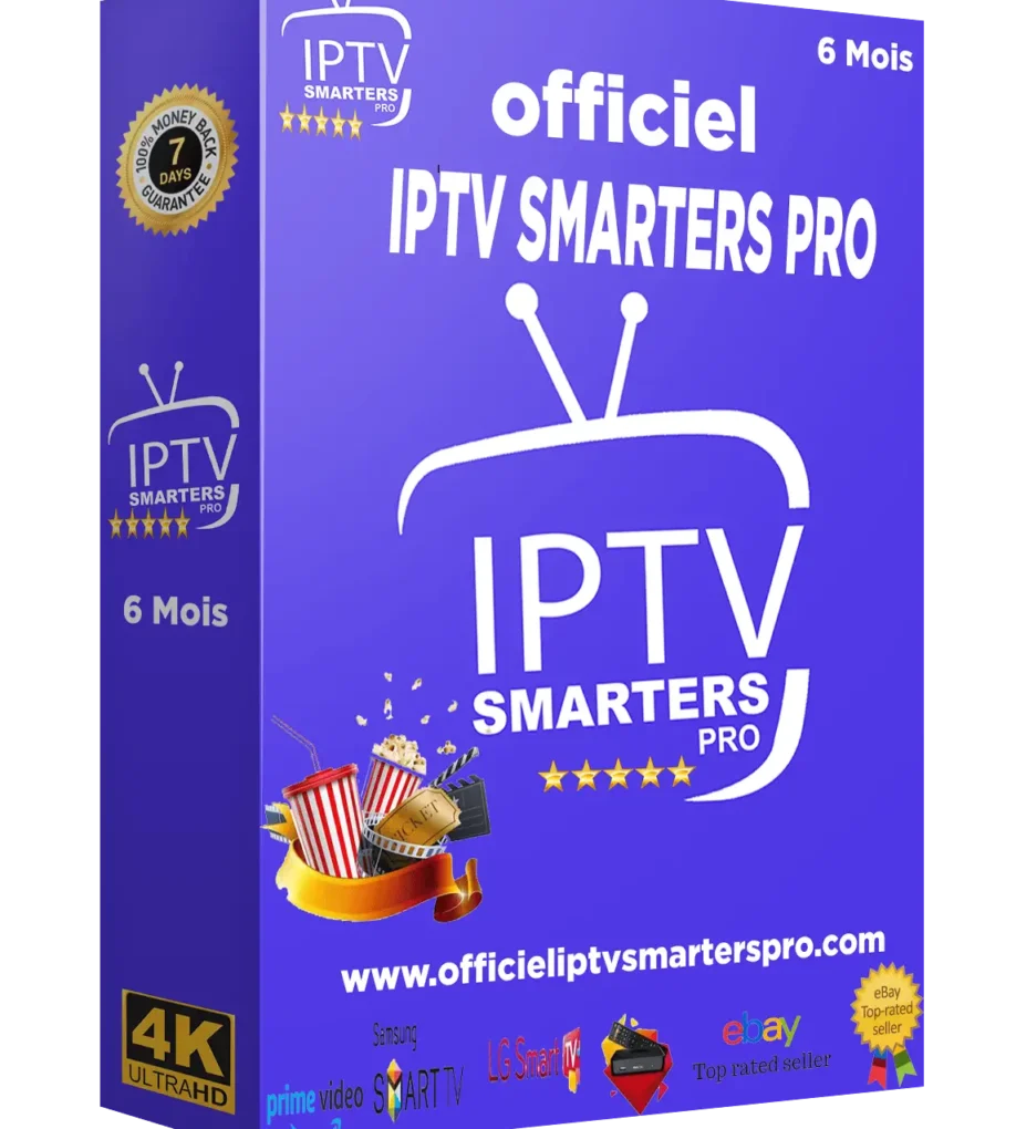 IPTV Smarters Pro 6 Mois